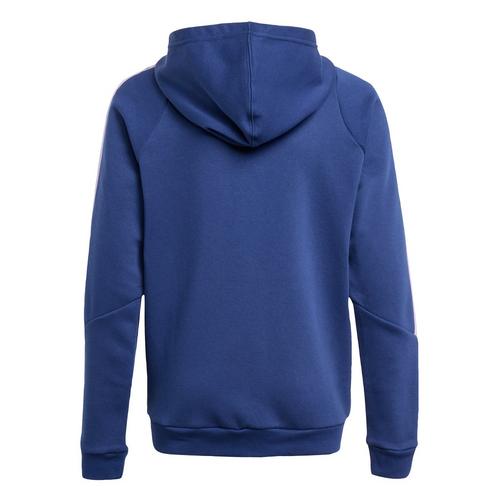 Rückansicht von adidas Frankreich Kapuzenjacke Kinder Hoodie Kinder Dark Blue