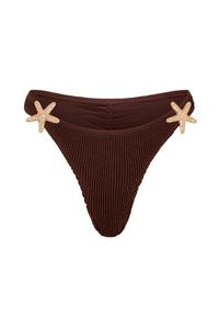 Moda Minx Bikini Hose Damen - Coffee