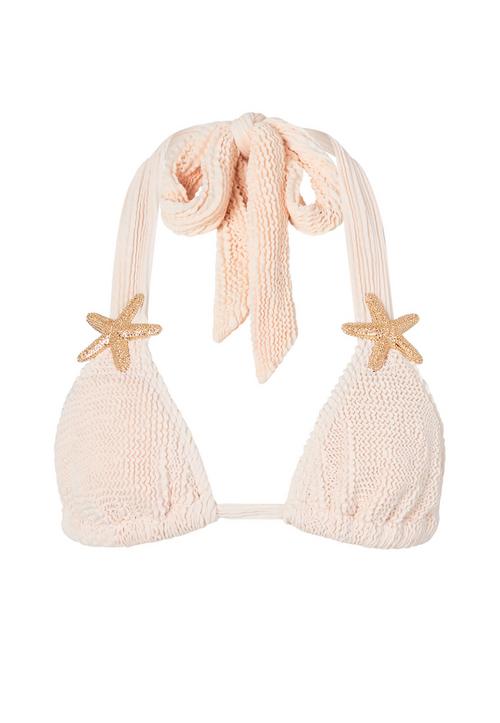 Moda Minx Starfish Scrunch Triangle Top Bikini Oberteil Damen