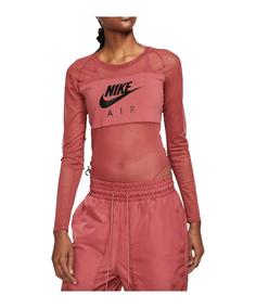 Nike Air Leibchen Damen Sweatshirt Damen rot