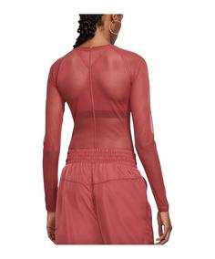 Rückansicht von Nike Air Leibchen Damen Sweatshirt Damen rot