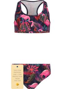 ZigZag Irena Bikini Set Kinder - Print 3673 Flamingo