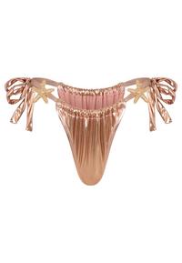 Moda Minx STARFISH METALLIC Bikini Hose Damen - Rose Gold