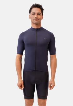 Rückansicht von DANISH ENDURANCE Cycling SS T-Shirt Herren navy