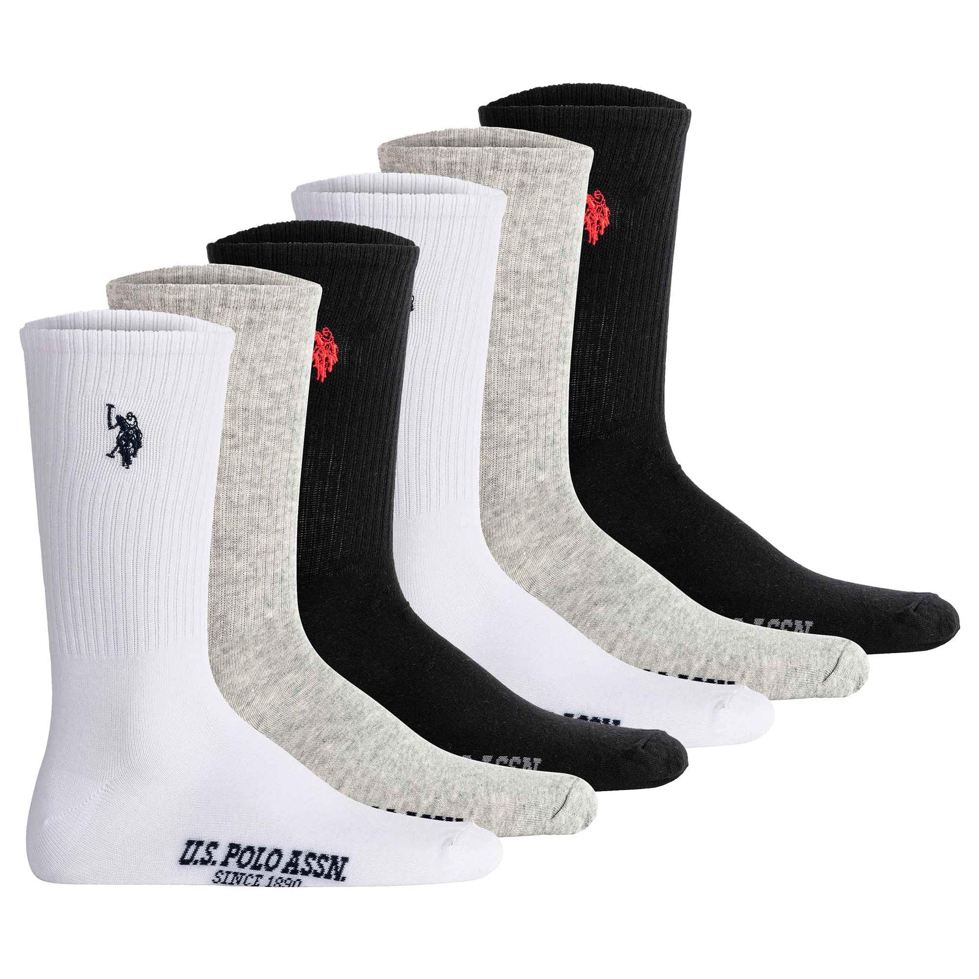 U.S. Polo Assn. Socken Socken Herren - Wei&szlig;/Schwarz/Grau