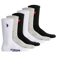 U.S. Polo Assn. Socken Socken Herren - Wei&szlig;/Schwarz/Grau