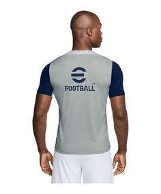 Rückansicht von Nike Inter Mailand Strike T-Shirt Fanshirt Herren graublau