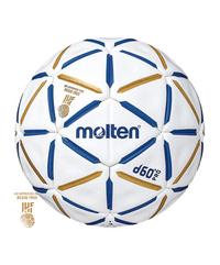 MOLTEN d60 Pro Handball Spielball Basketball - weissblaugold