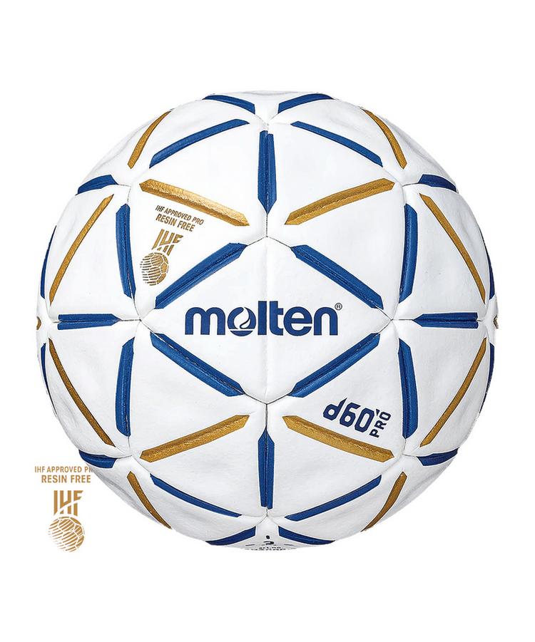 MOLTEN MOLTEN d60 Pro Handball Spielball Basketball - weissblaugold - 0 | SportScheck