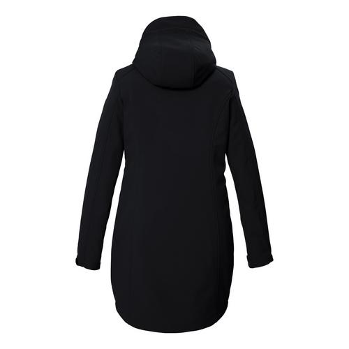 Rückansicht von KILLTEC KOS 370 Softshelljacke Damen Schwarz0110