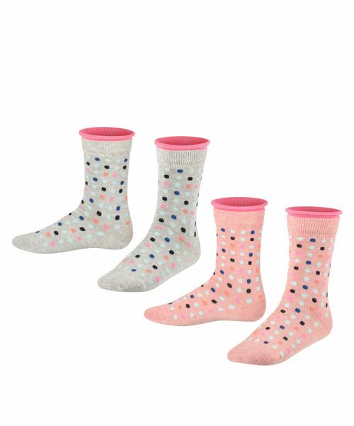 ESPRIT Colourful Dots 2-Pack Socken Kinder
