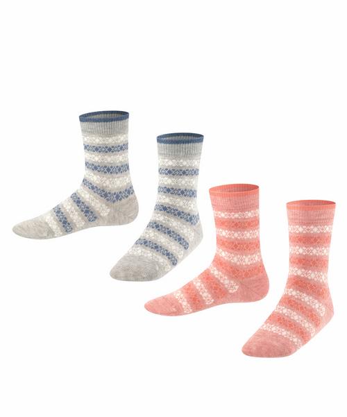 ESPRIT Geo PatternSO 2-Pack Socken Kinder