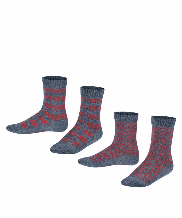 ESPRIT ESPRIT Intarsia SO  2-Pack Socken Kinder - OCEAN (6091) - 0 | SportScheck