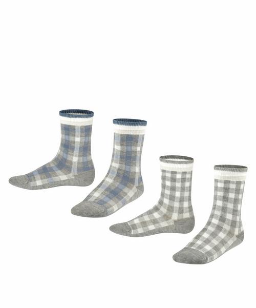 ESPRIT Check SO 2-Pack Socken Kinder