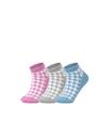ESPRIT Pixel Checks SN 3P Socken Kinder - sortiment (0010)