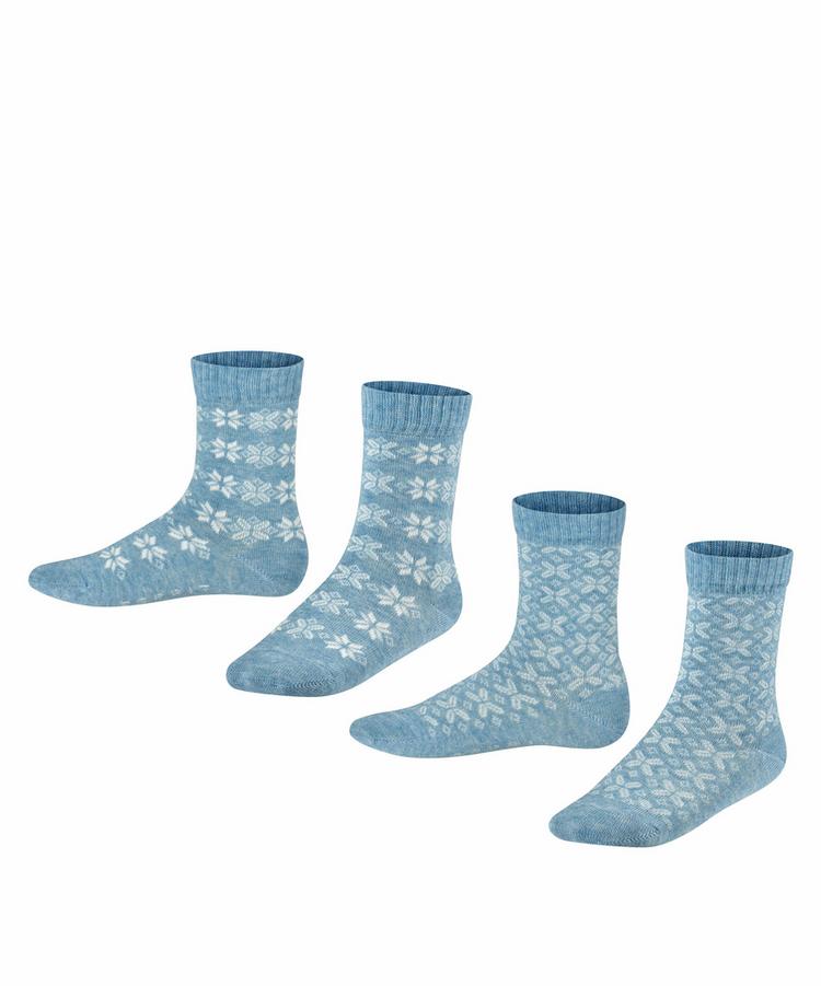 ESPRIT ESPRIT Intarsia SO  2-Pack Socken Kinder - steelblue (6281) - 0 | SportScheck