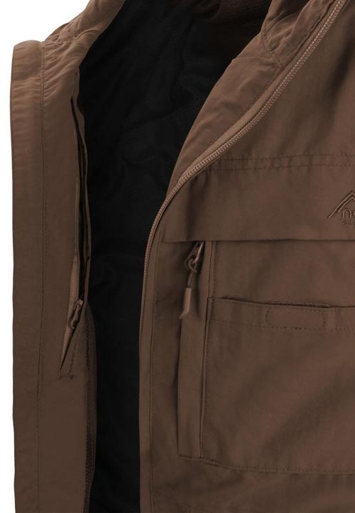 Rückansicht von normani Outdoor Sports Kudu Weste Braun