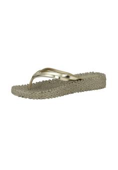 Ilse Jacobsen CHEERFUL08M Zehentrenner Damen platin
