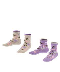 ESPRIT Sweet Flower  2-Pack Freizeitsocken Kinder sortiment (0020)