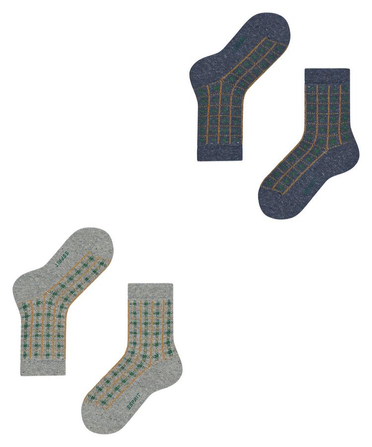 ESPRIT ESPRIT Check SO 2-Pack Socken Kinder - sortiment (0010) - 2 | SportScheck