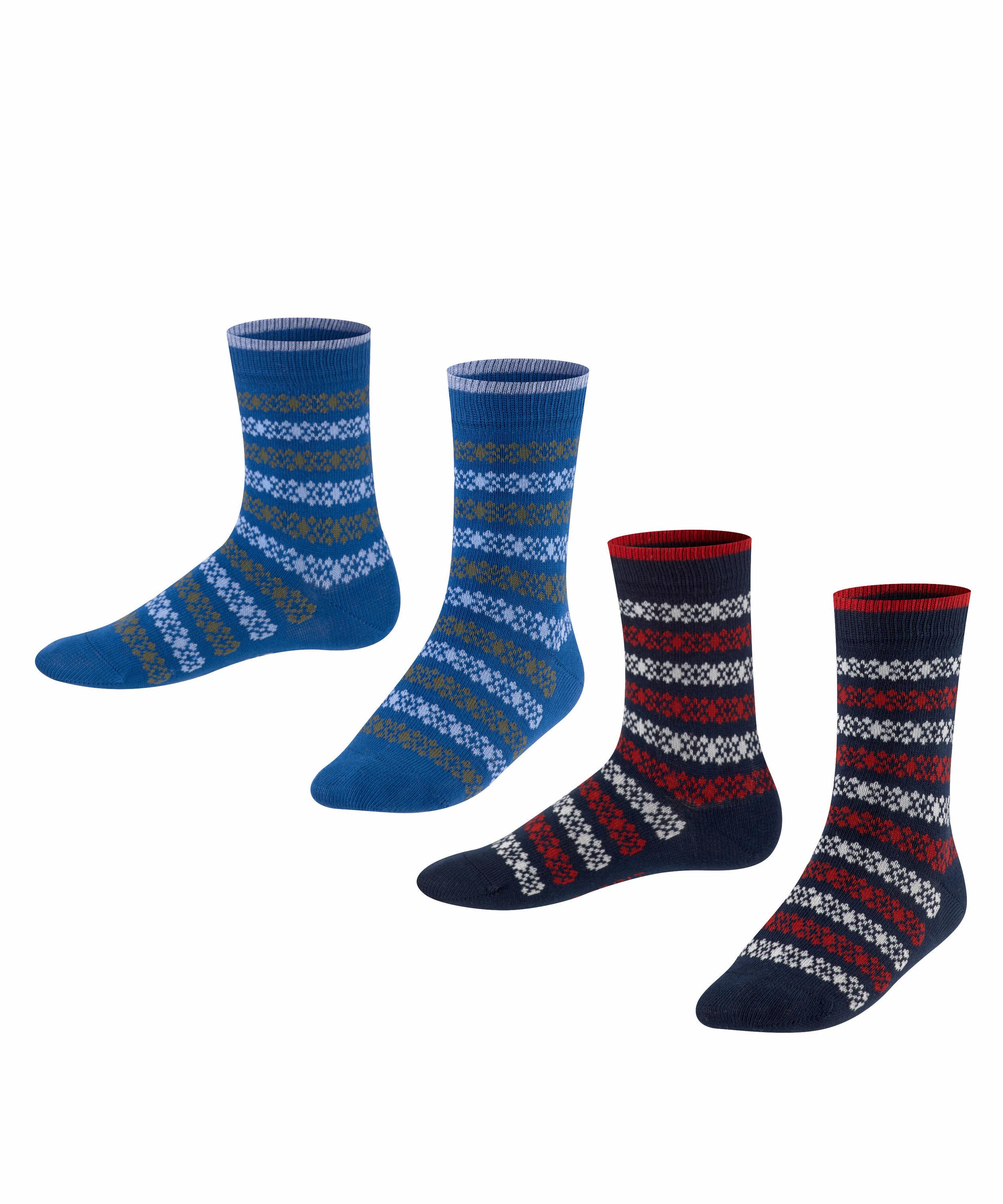 ESPRIT Geo PatternSO 2-Pack Socken Kinder - sortiment (0040)