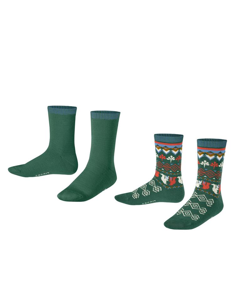 ESPRIT ESPRIT Nordic  2-Pack Socken Kinder - pine (7292) - 0 | SportScheck