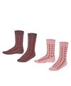 ESPRIT Check SO 2-Pack Socken Kinder - sortiment (0020)