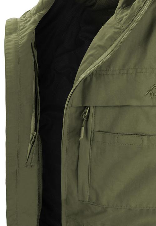 Rückansicht von normani Outdoor Sports Kudu Weste Oliv