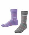 ESPRIT Colorful Stripes SO 2-Pack Socken Kinder - sortiment (0030)