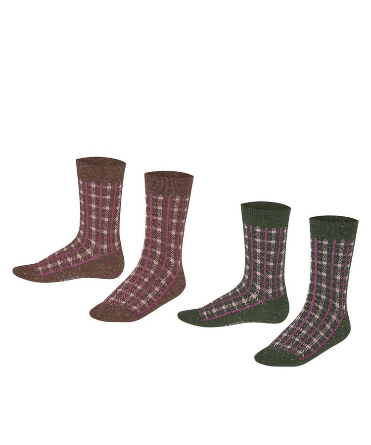 ESPRIT ESPRIT Check SO 2-Pack Socken Kinder - sortiment (0030) - 0 | SportScheck
