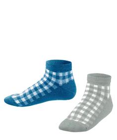 ESPRIT Pixel Checks SN  2-Pack Freizeitsocken Kinder sortiment (0030)