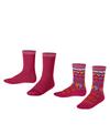ESPRIT Nordic  2-Pack Socken Kinder - red (8644)