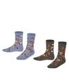ESPRIT Fungus SO  2-Pack Socken Kinder - sortiment (0030)