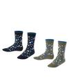 ESPRIT Pattern Mix SO  2-Pack Socken Kinder - sortiment (0050)