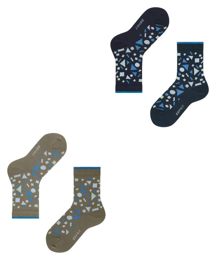 ESPRIT ESPRIT Pattern Mix SO  2-Pack Socken Kinder - sortiment (0050) - 2 | SportScheck