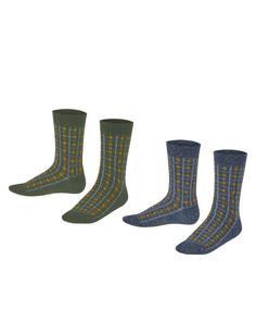 ESPRIT Check SO 2-Pack Freizeitsocken Kinder sortiment (0040)
