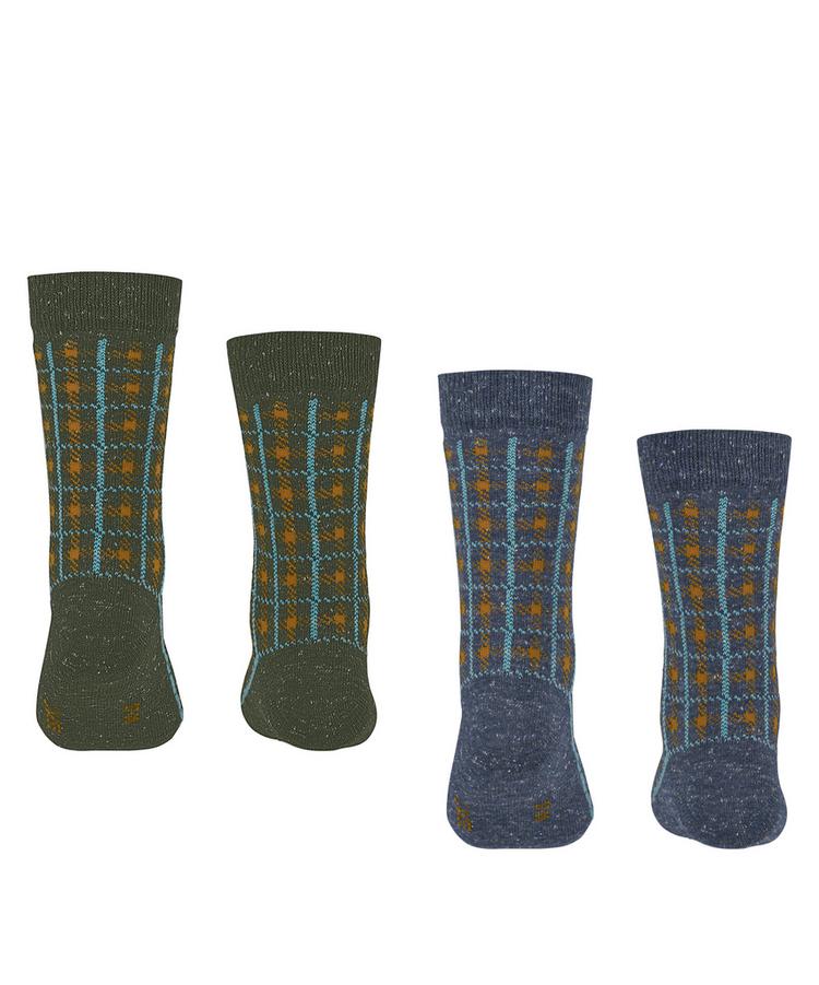 ESPRIT ESPRIT Check SO 2-Pack Socken Kinder - sortiment (0040) - 0 | SportScheck