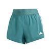 adidas Hyperglam Woven Shorts Funktionsshorts Damen - Preloved Teal / White
