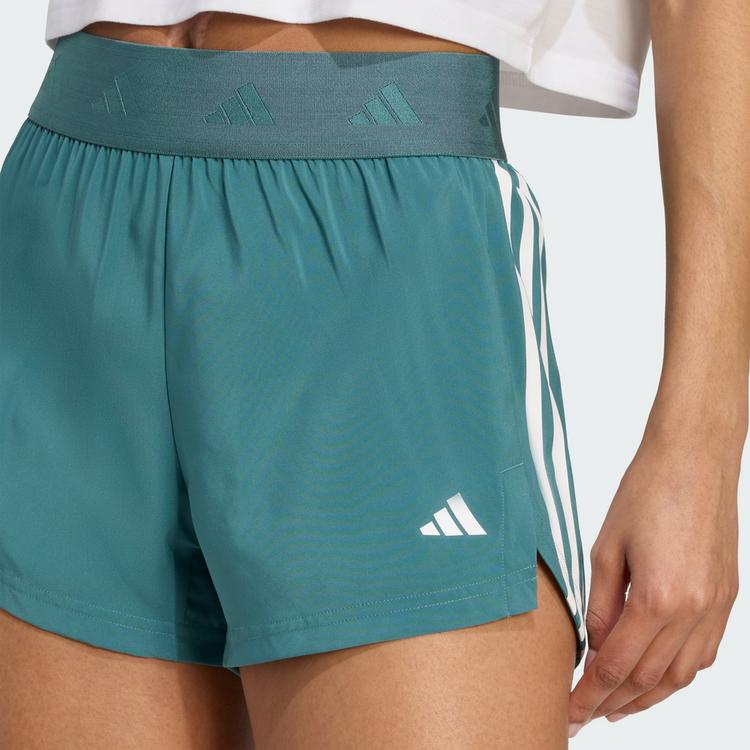 adidas adidas Hyperglam Woven Shorts Funktionsshorts Damen - Preloved Teal / White - 0 | SportScheck