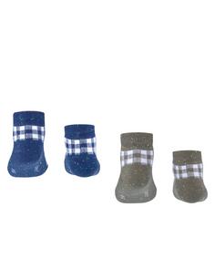 Rückansicht von ESPRIT Pixel Checks SN  2-Pack Freizeitsocken Kinder sortiment (0050)