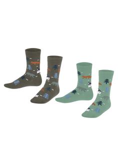 ESPRIT Adventure  2-Pack Freizeitsocken Kinder sortiment (0030)