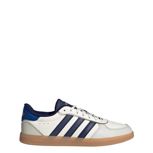 Rückansicht von adidas Breaknet Sleek Schuh Sneaker Damen Core White / Dark Blue / Royal Blue