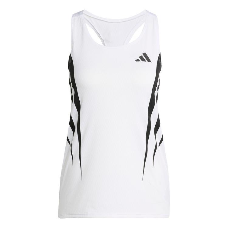 adidas adidas Adizero Archive Running Singlet Funktionstank Damen - White - 0 | SportScheck
