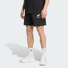 Rückansicht von adidas All Blacks Präsentationsshorts Funktionsshorts Herren All Black
