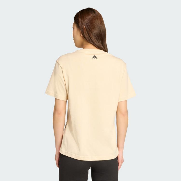 adidas adidas adidas X FARM T-Shirt mit Grafikprint T-Shirt Damen - Sand Strata - 1 | SportScheck