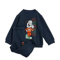 adidas Disney Micky Maus Jogginganzug Kinder Trainingsanzug Kinder - Aurora Ink / Impact Orange