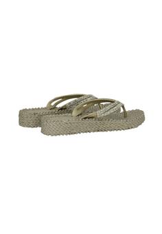 Rückansicht von Ilse Jacobsen CHEERFUL15 Zehentrenner Damen platin