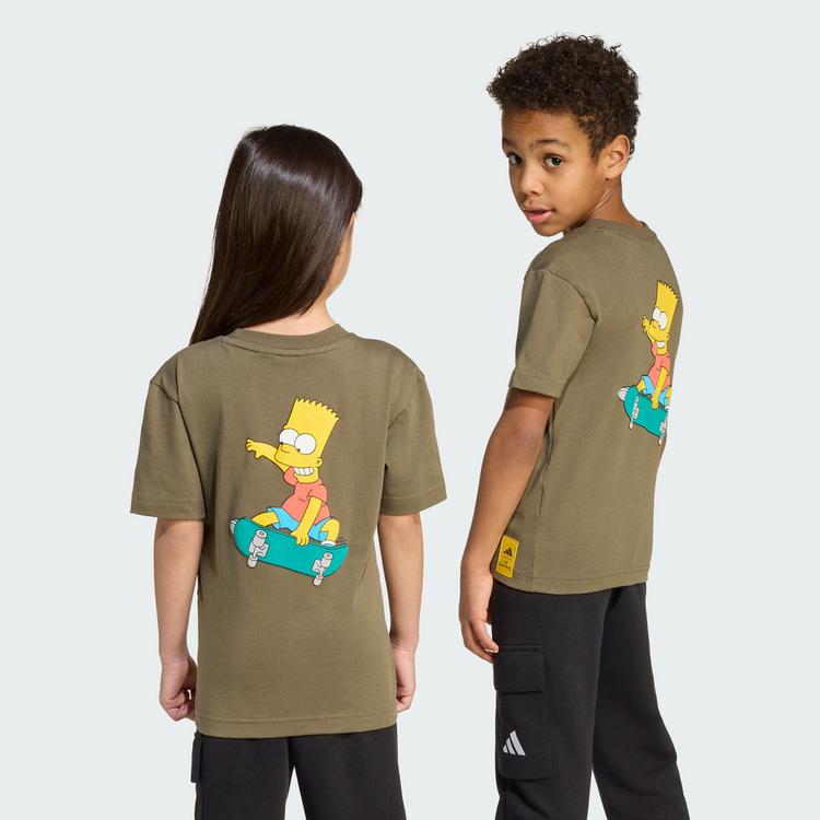 adidas adidas Die Simpsons T-Shirt Kids T-Shirt Kinder - Olive Strata - 1 | SportScheck