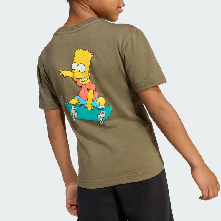 adidas adidas Die Simpsons T-Shirt Kids T-Shirt Kinder - Olive Strata - 1 | SportScheck