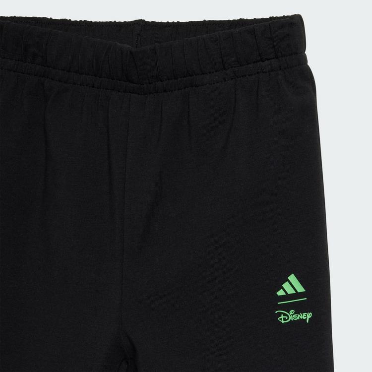 adidas adidas Disney Micky Maus Jogginganzug Kinder Trainingsanzug Kinder - Black / Impact Orange / Lime Burst - 2 | SportScheck